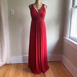 David’s Bridal Apple sleeveless jersey dress 10